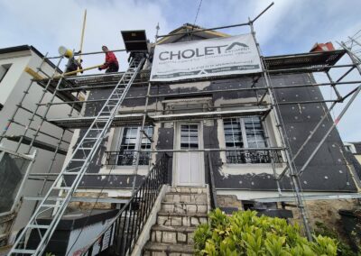 Isolation thermique par l’extérieur à Noisy-le-Grand – Rénovation complète d’une façade