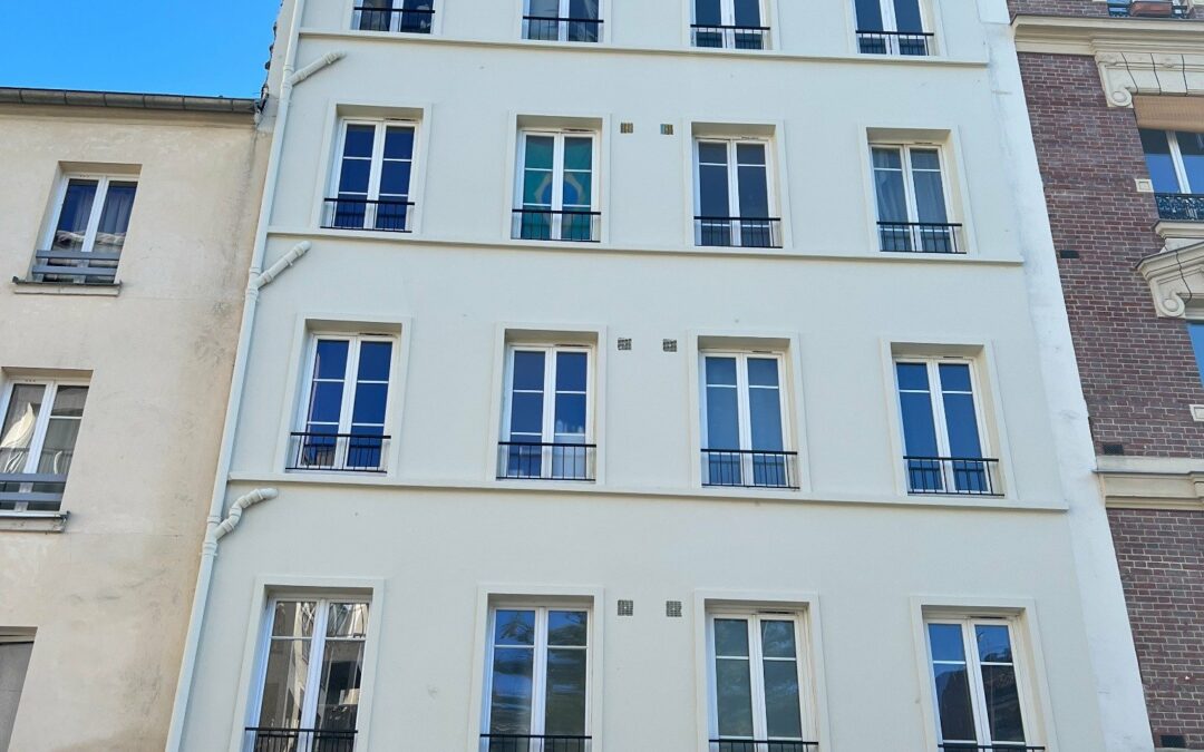 Surélévation d&rsquo;un immeuble Parisien