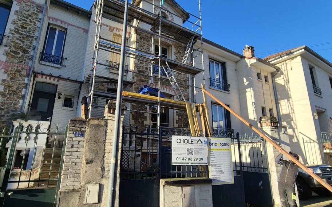 Surélévation de toiture et aménagement des combles à Nogent-sur-Marne