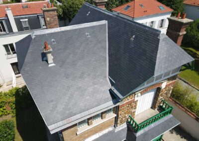 Réfection complète d&rsquo;une toiture en ardoise au Perreux-sur-Marne
