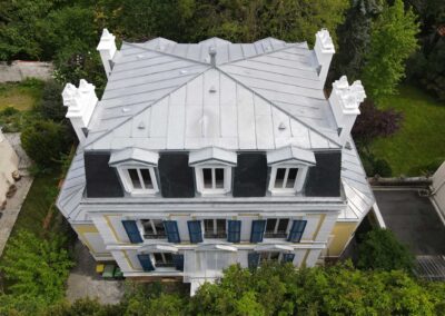 Réfection de toiture zinc et ardoise et ravalement d&rsquo;une maison à Fontenay Sous Bois